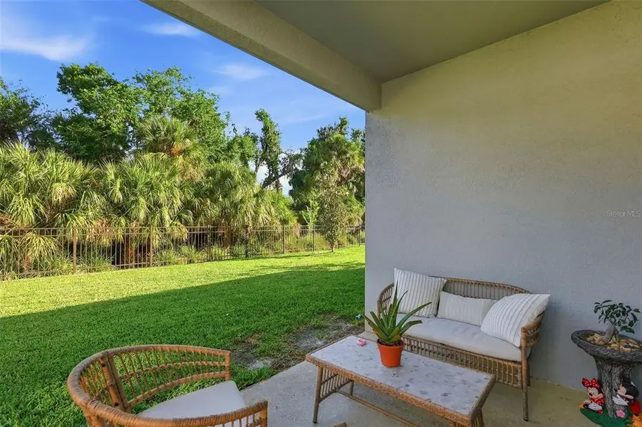 Exterior details and patio area of a home in , Parrish (Image 4).