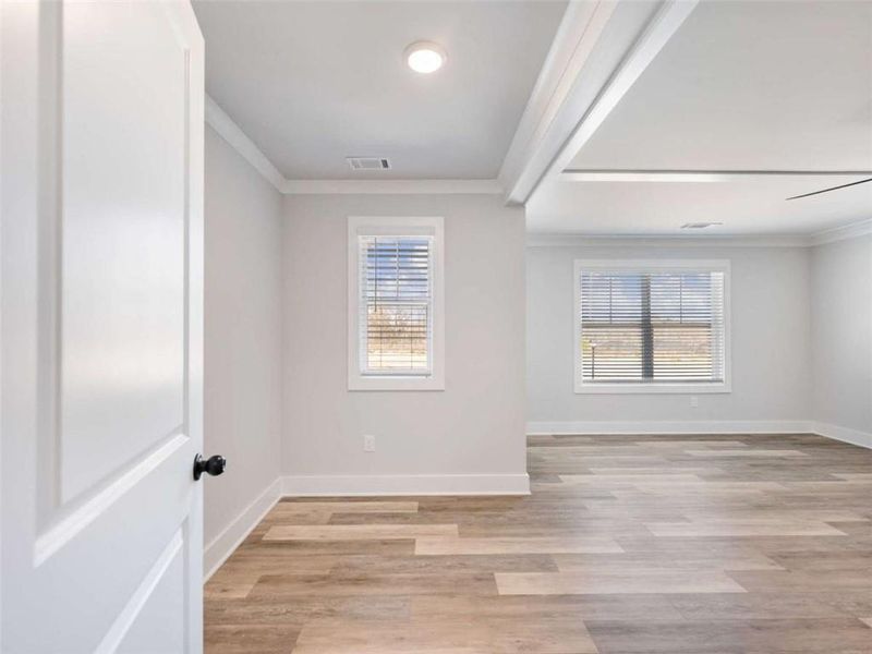 Spacious, unfurnished interior of a new home in , Buford (Image 37). Spacious, unfurnished interior of a new home in , Buford (Image 37).