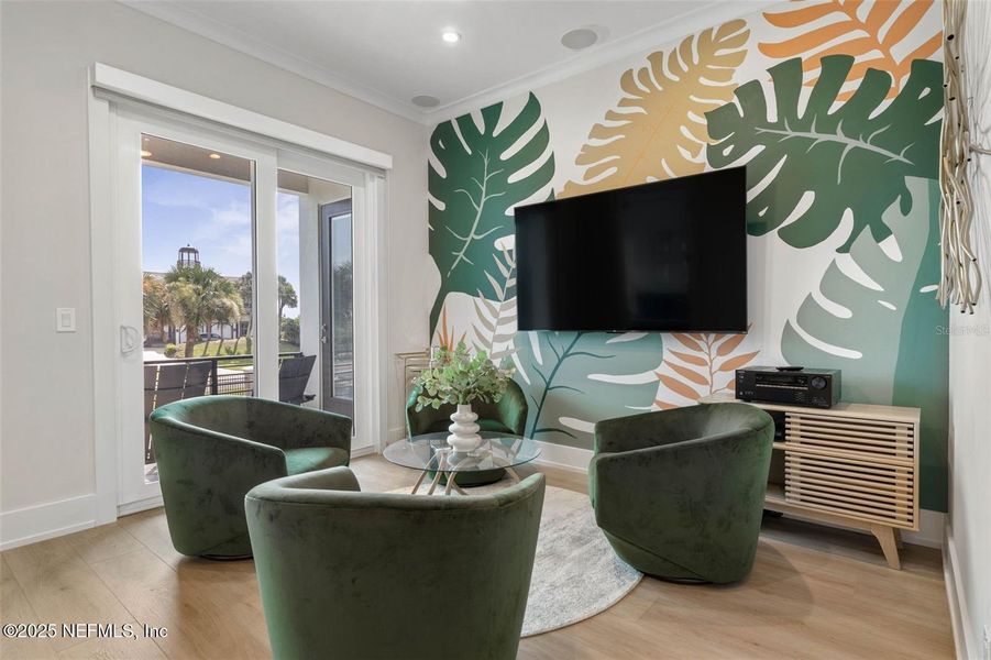 Furnished interior view inside a new home in , Palm Coast (Image 30).