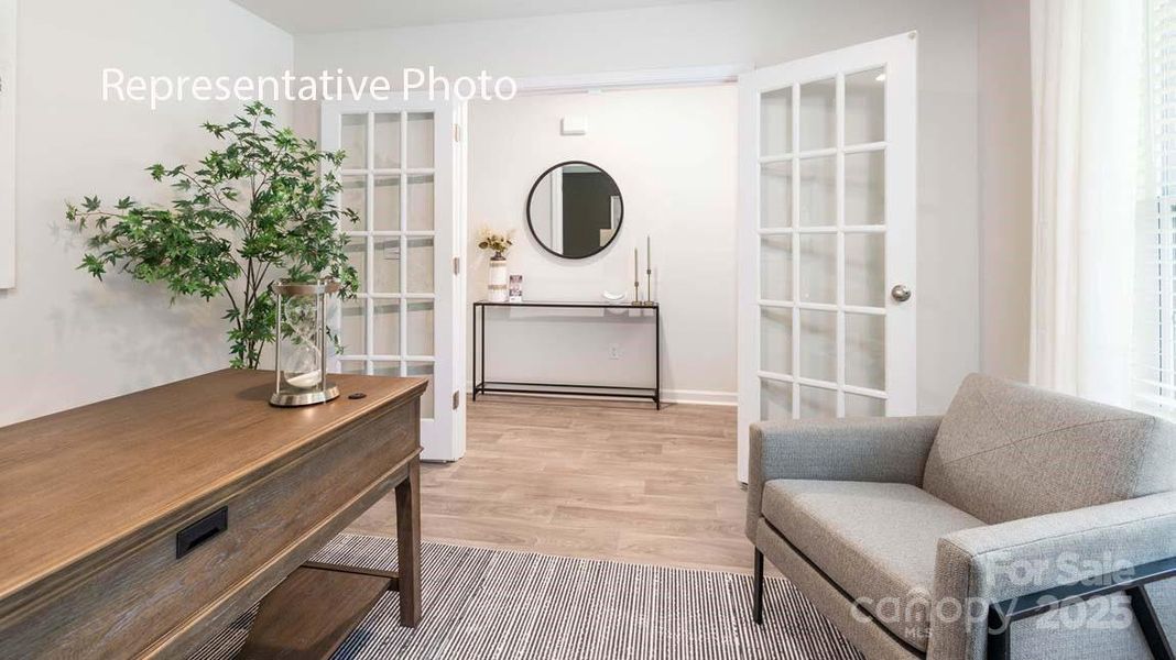 Furnished interior view inside a new home in Cramer Estates, Gastonia (Image 20).