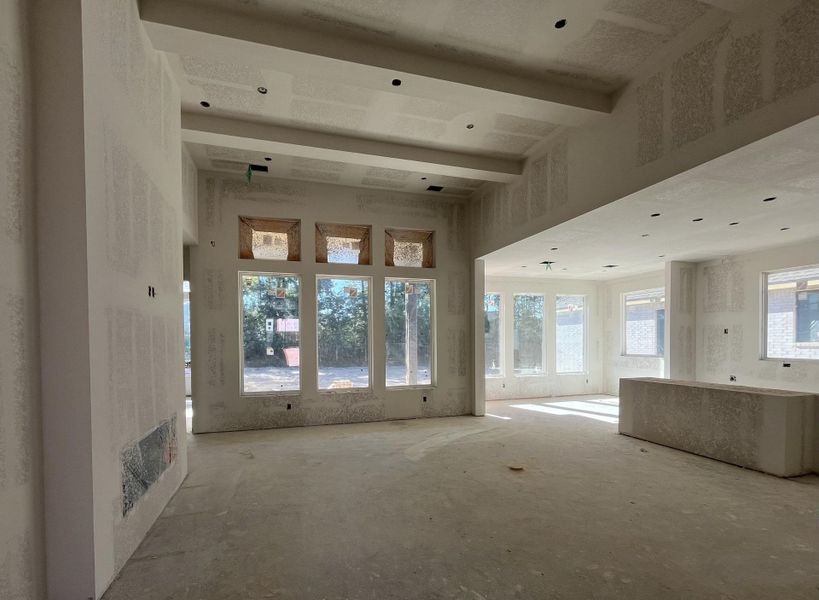 In-progress construction of a new home in Evergreen, Conroe, TX (Image 26).