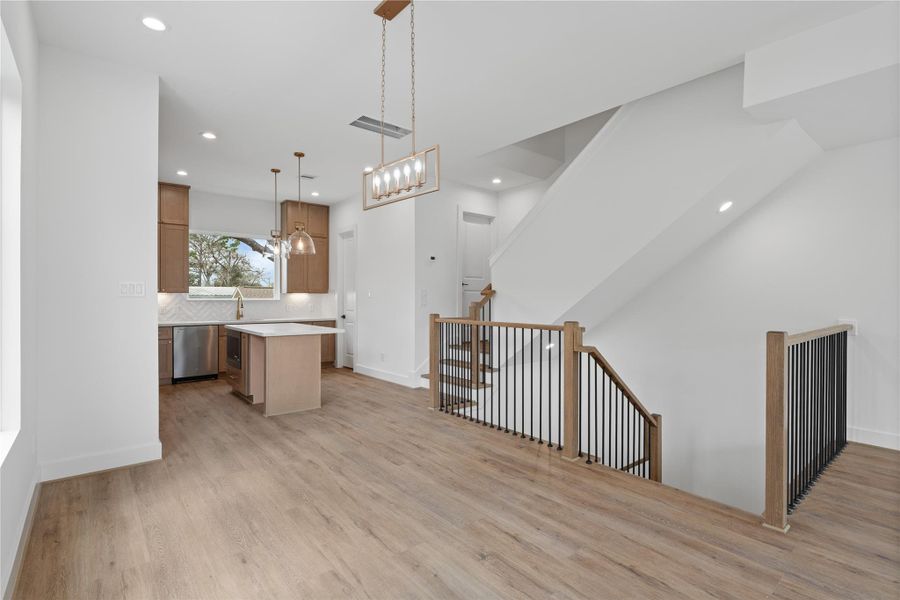 Furnished interior view inside a new home in , Houston (Image 19).