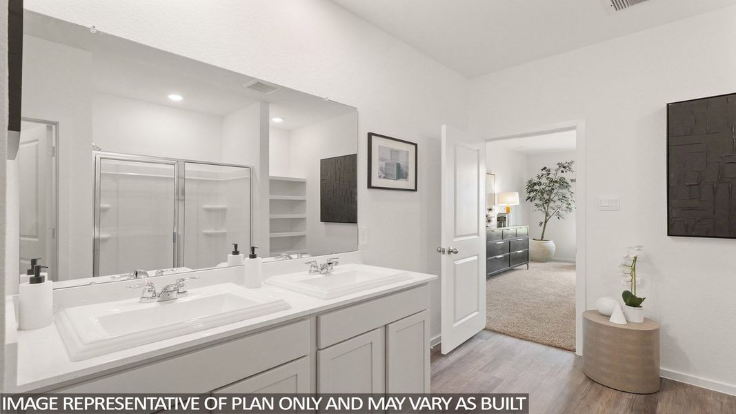 Furnished interior view inside a new home in Cypress Green, Hockley (Image 24). Furnished interior view inside a new home in Cypress Green, Hockley (Image 24).