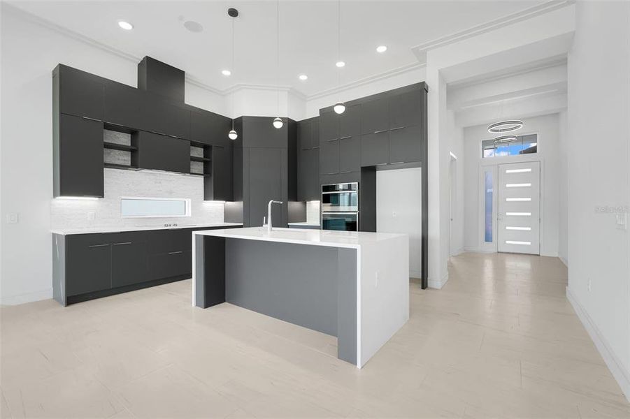 Furnished interior view inside a new home in Hampton Green at Providence, Davenport (Image 8).