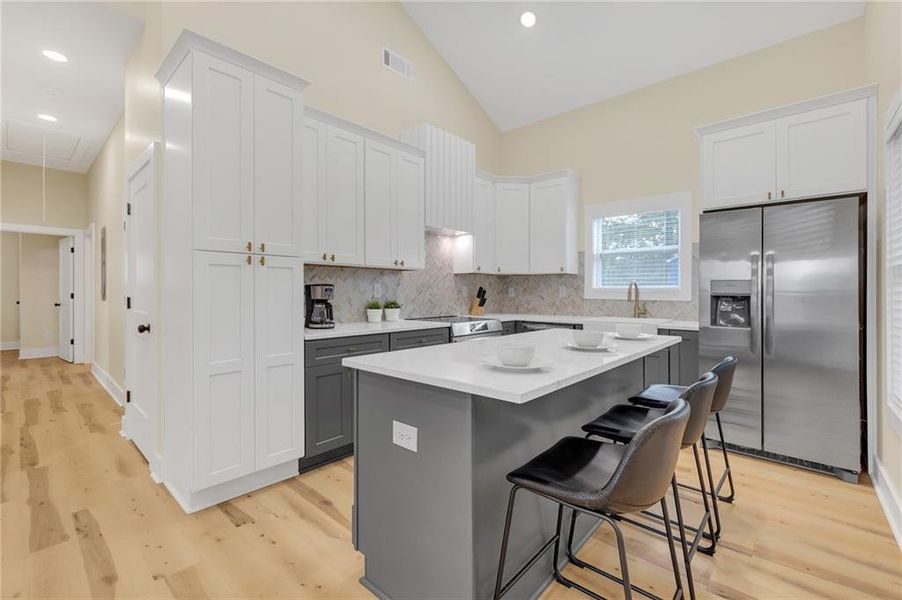 Furnished interior view inside a new home in , Atlanta (Image 8).