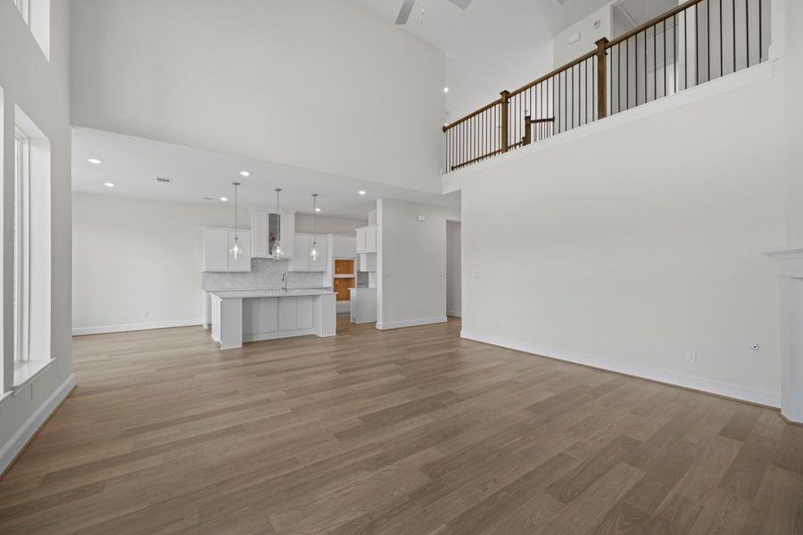 Spacious, unfurnished interior of a new home in Harvest Green, Richmond (Image 13). Spacious, unfurnished interior of a new home in Harvest Green, Richmond (Image 13).