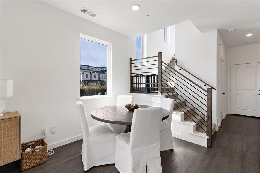 Furnished interior view inside a new home in , Prosper (Image 15). Furnished interior view inside a new home in , Prosper (Image 15).
