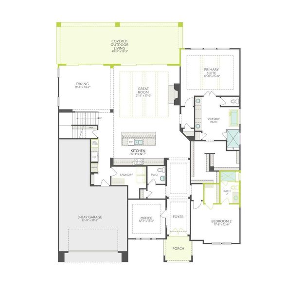 2D floor plan layout of this home in , Cypress, TX (Image 5). 2D floor plan layout of this home in , Cypress, TX (Image 5).