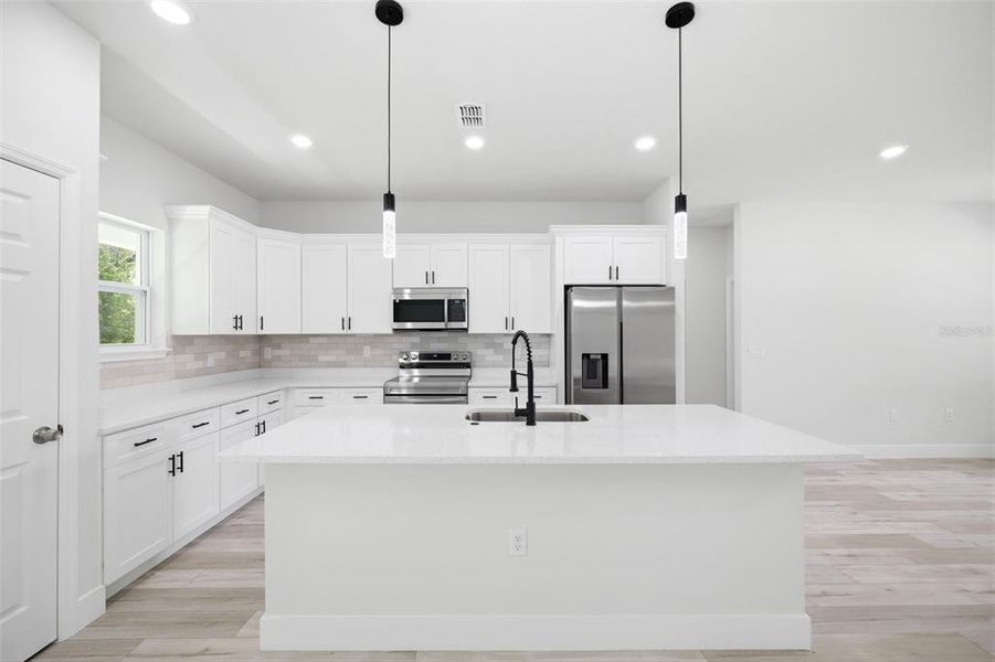 Furnished interior view inside a new home in , Citrus Springs (Image 7).