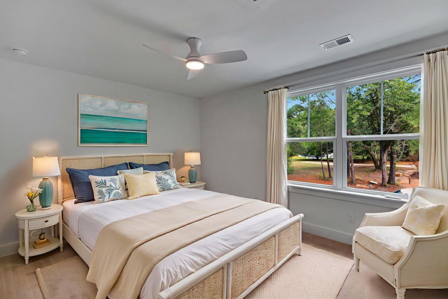 Furnished interior view inside a new home in , Awendaw (Image 14).