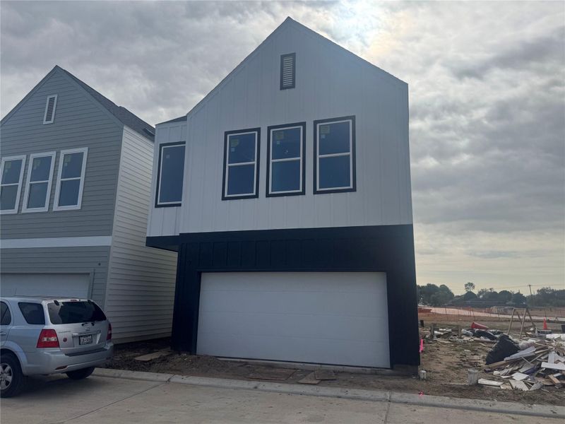 In-progress construction of a new home in , Houston, TX (Image 3).