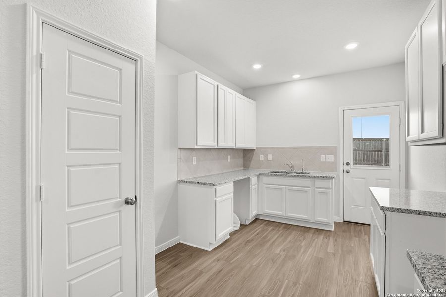 Furnished interior view inside a new home in Katzer Ranch, Converse (Image 5).