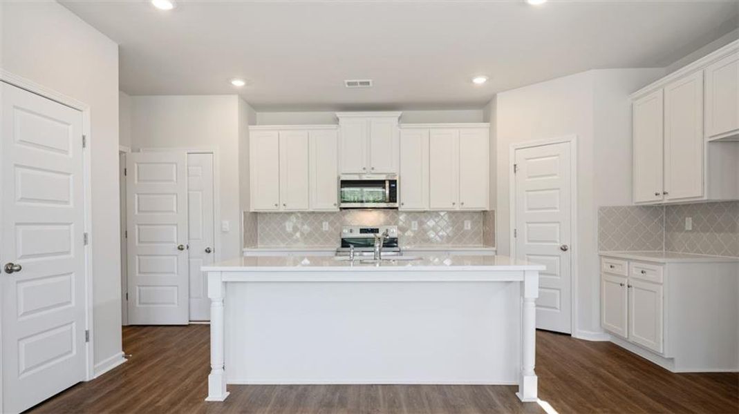 Furnished interior view inside a new home in Brookland Commons, Monroe (Image 9). Furnished interior view inside a new home in Brookland Commons, Monroe (Image 9).