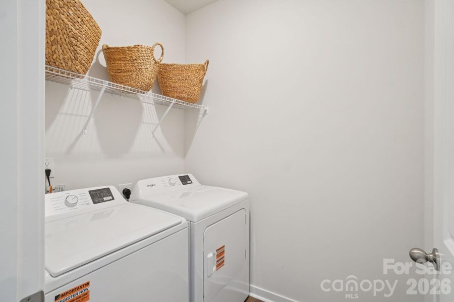 Photos are representative - model home