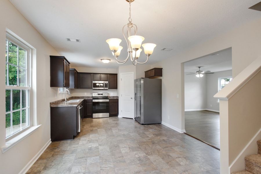 Representative furnished interior of a home built from the The Pamona by RTS Homes in Grand Reserve, Hinesville (Image 6).