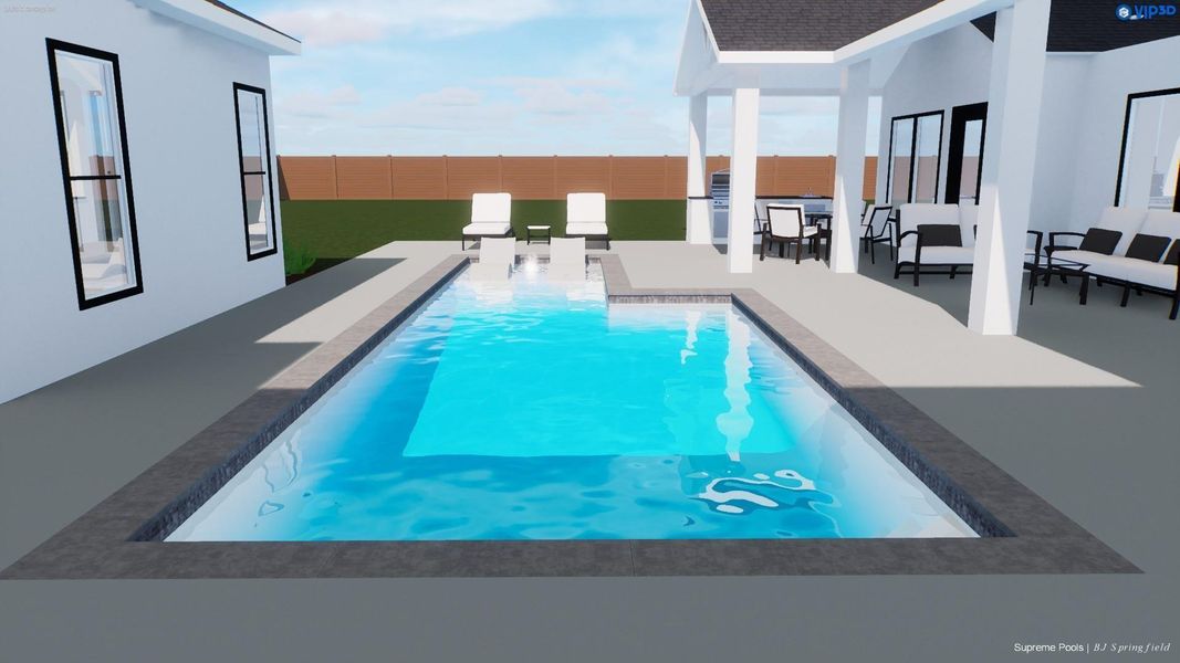 pool rendering