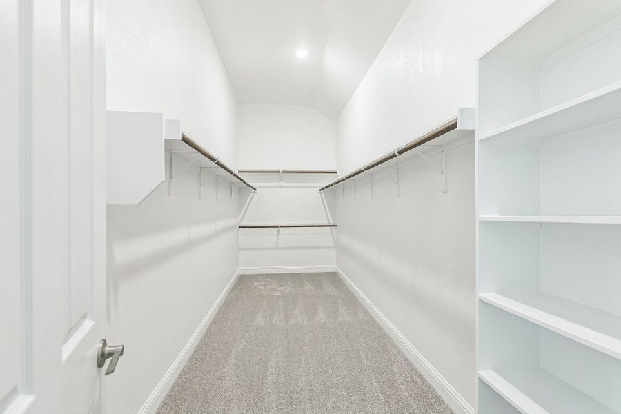 Representative furnished interior of a home built from the Roosevelt by GFO Home in Bluffview Reserve, Leander (Image 5).