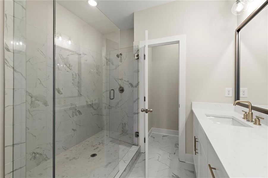 Furnished interior view inside a new home in West Town, Atlanta (Image 6).