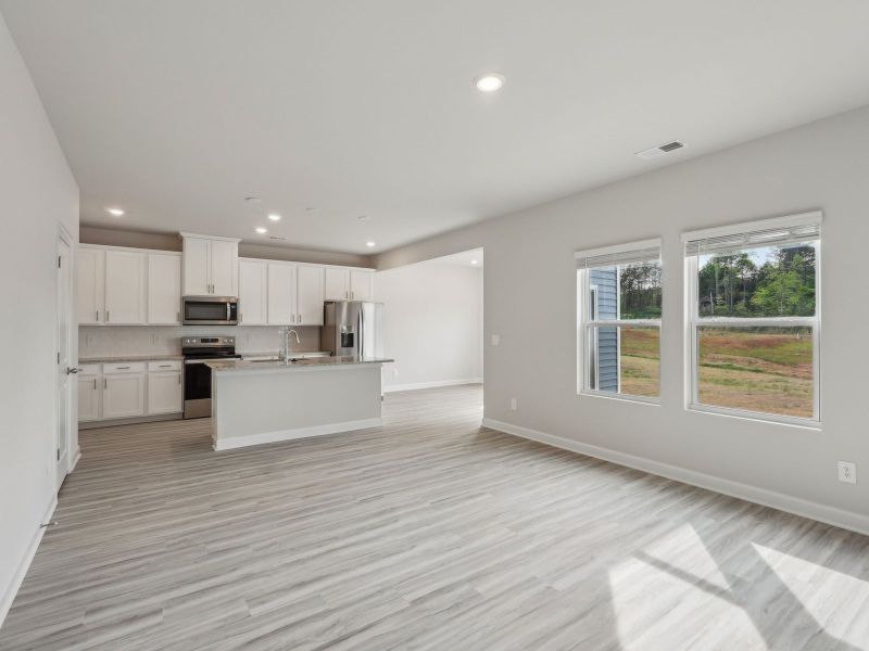 Spacious, unfurnished interior of a new home in Walnut Reserve, Conover (Image 12).