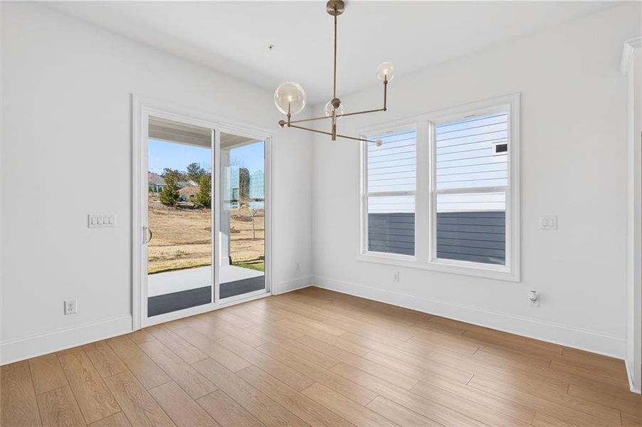 Spacious, unfurnished interior of a new home in The Reserve at Bells Ferry, Kennesaw (Image 33).