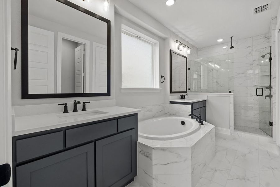 Representative furnished interior of a home built from the Bradley by Landon Homes in East Village - Classic Series, Frisco (Image 50). Representative furnished interior of a home built from the Bradley by Landon Homes in East Village - Classic Series, Frisco (Image 50).