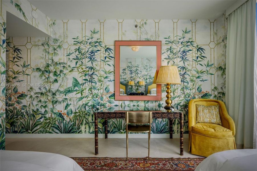 Furnished interior view inside a new home in , Bay Harbor Islands (Image 21).