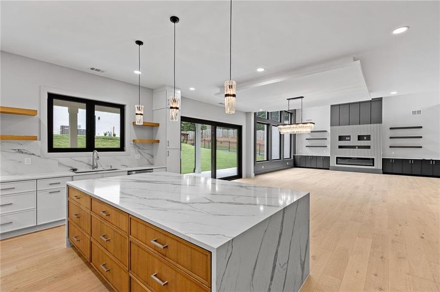 Furnished interior view inside a new home in , Lawrenceville (Image 59).