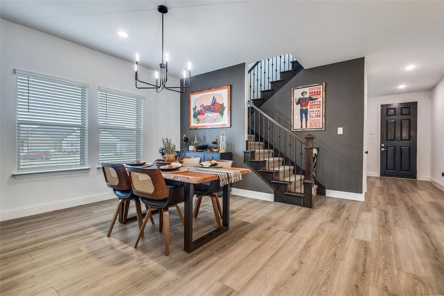 Furnished interior view inside a new home in Ashford Park - Texana Series, Corinth (Image 23).