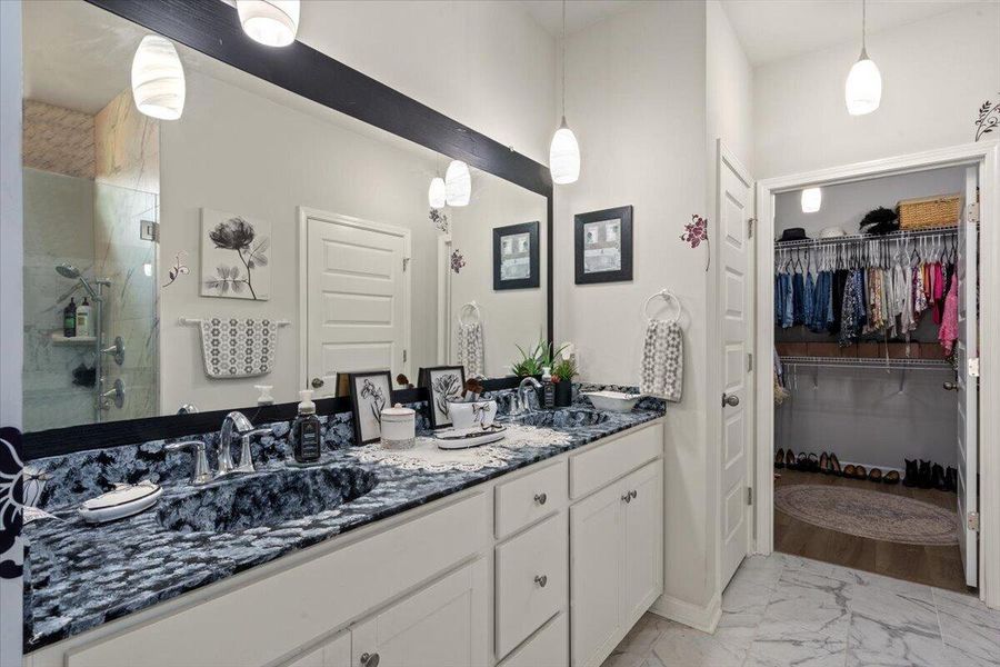 Furnished interior view inside a new home in Horizons at Summers Corner | 55+, Summerville (Image 19).