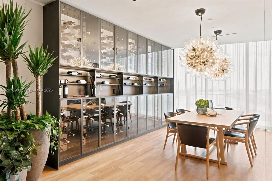 Furnished interior view inside a new home in , Miami (Image 15). Furnished interior view inside a new home in , Miami (Image 15).