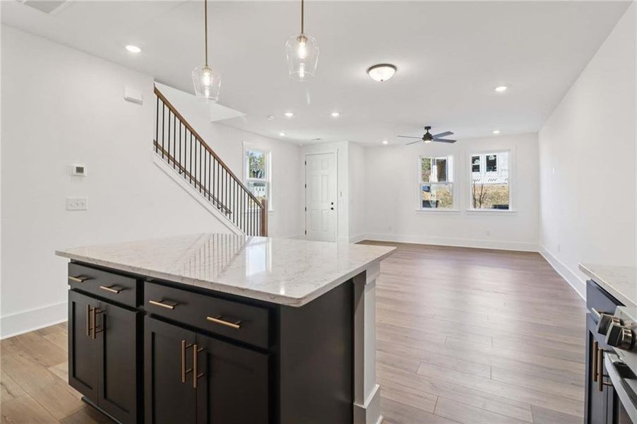 Furnished interior view inside a new home in Park Vue, Atlanta (Image 6).