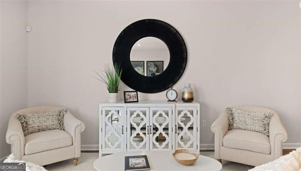 Furnished interior view inside a new home in Echo Glen, Stockbridge (Image 19).