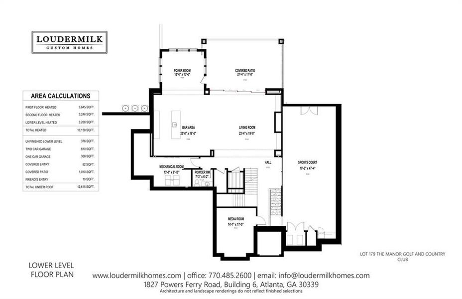 2D floor plan layout of this home in , Milton, GA (Image 9).