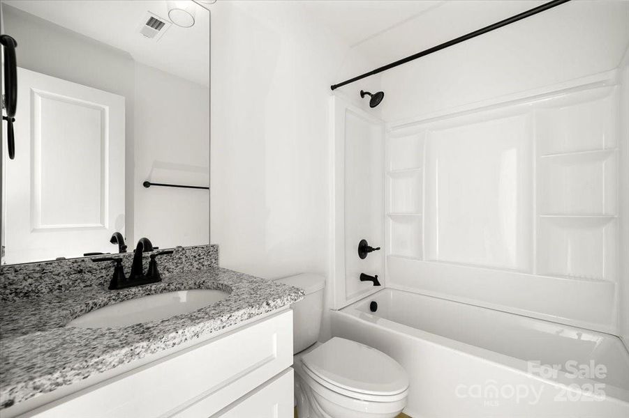 Furnished interior view inside a new home in , Albemarle (Image 2).