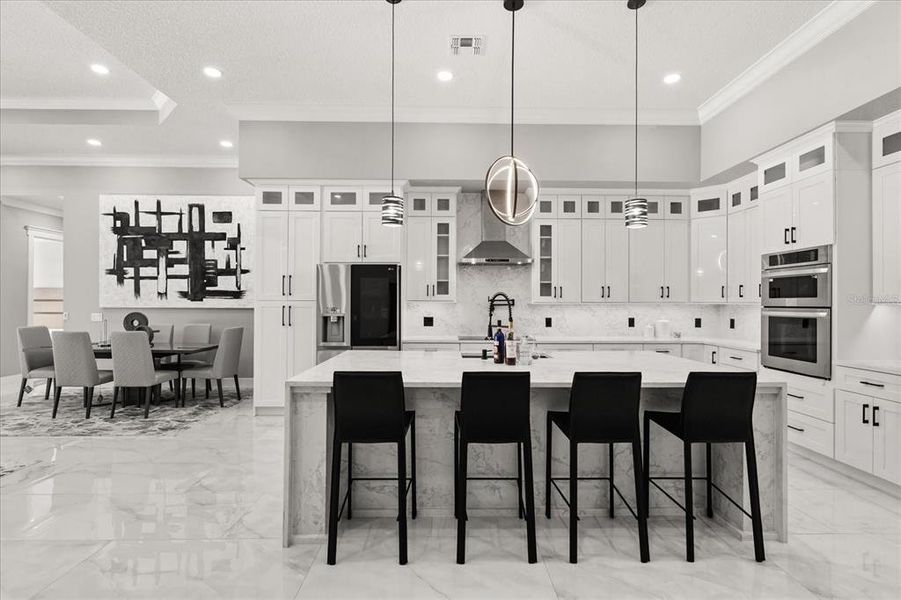 Furnished interior view inside a new home in , Clermont (Image 59). Furnished interior view inside a new home in , Clermont (Image 59).