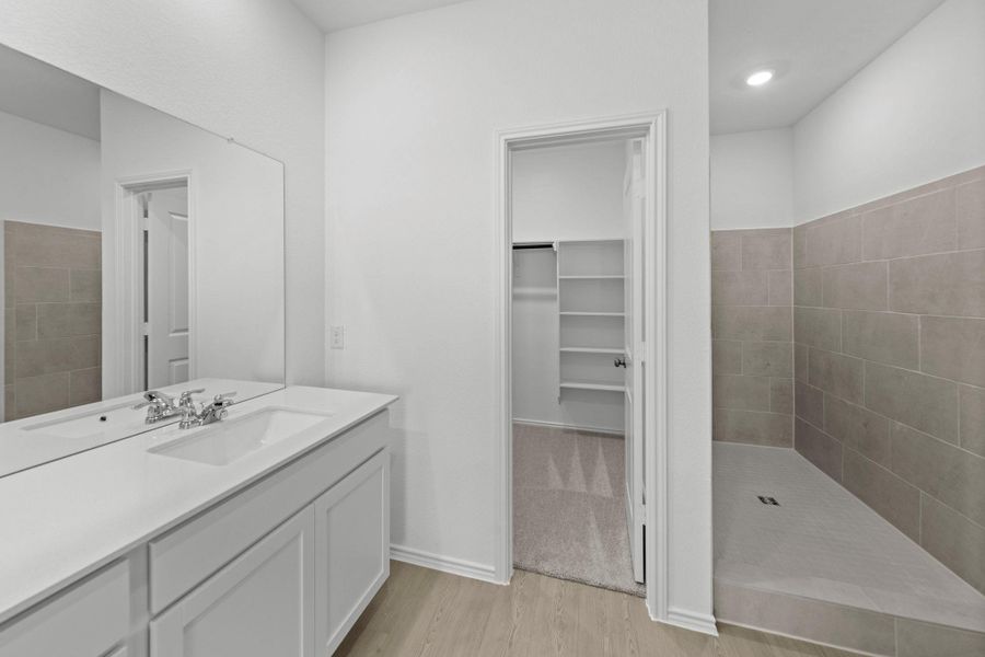 Furnished interior view inside a new home in Schriber Ranch, Mustang Ridge (Image 6). Furnished interior view inside a new home in Schriber Ranch, Mustang Ridge (Image 6).