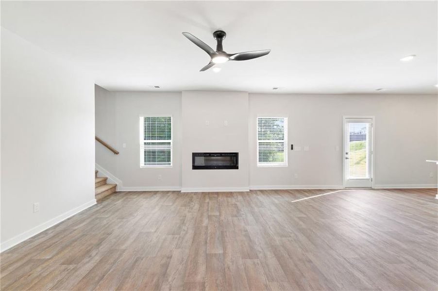 Spacious, unfurnished interior of a new home in Fern Dale, Fairburn (Image 15).