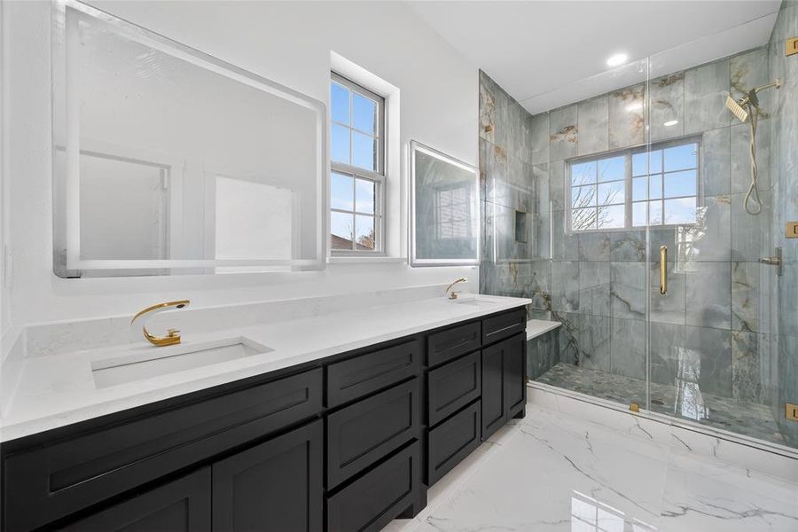 Furnished interior view inside a new home in , Lancaster (Image 11).