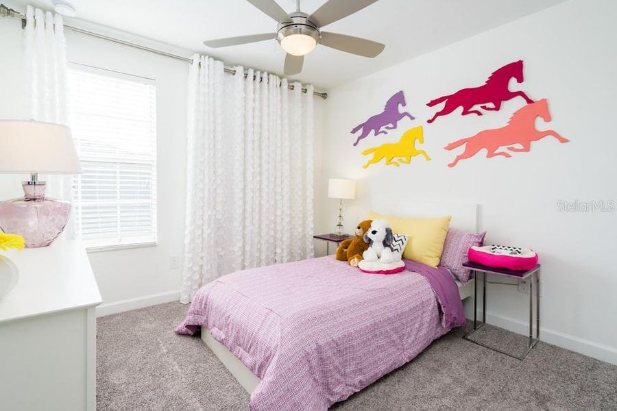 Furnished interior view inside a new home in Wellness Ridge, Clermont (Image 14).