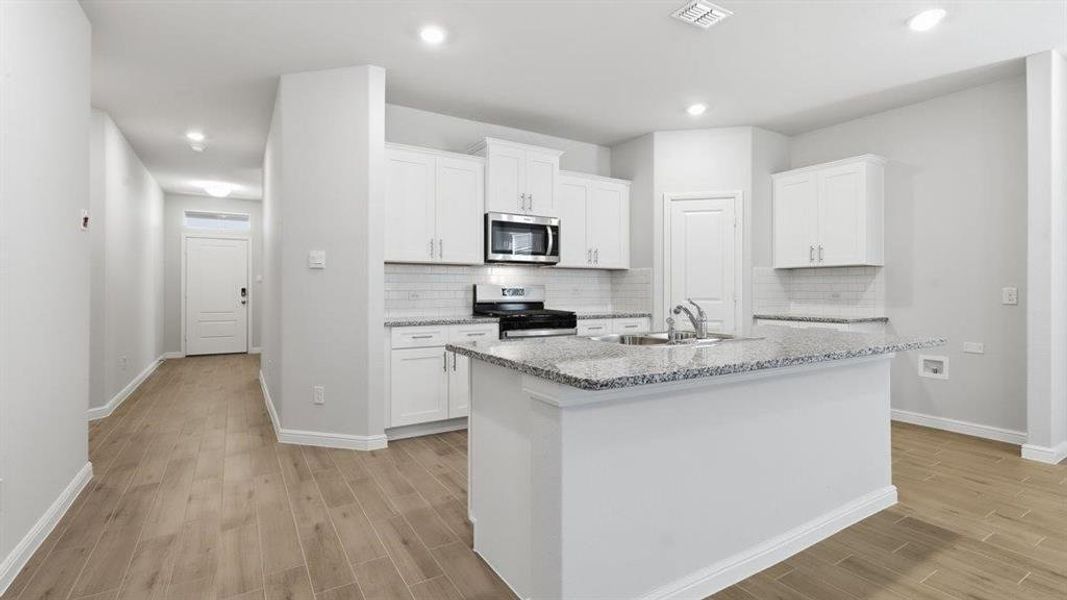 Furnished interior view inside a new home in Terra Trace, Fort Worth (Image 12).