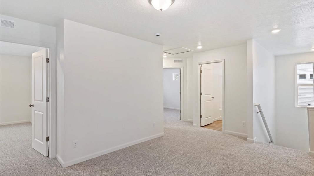 Spacious, unfurnished interior of a new home in Reunion, Commerce City (Image 21). Spacious, unfurnished interior of a new home in Reunion, Commerce City (Image 21).