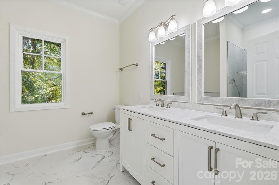 Furnished interior view inside a new home in , Winston-Salem (Image 10).