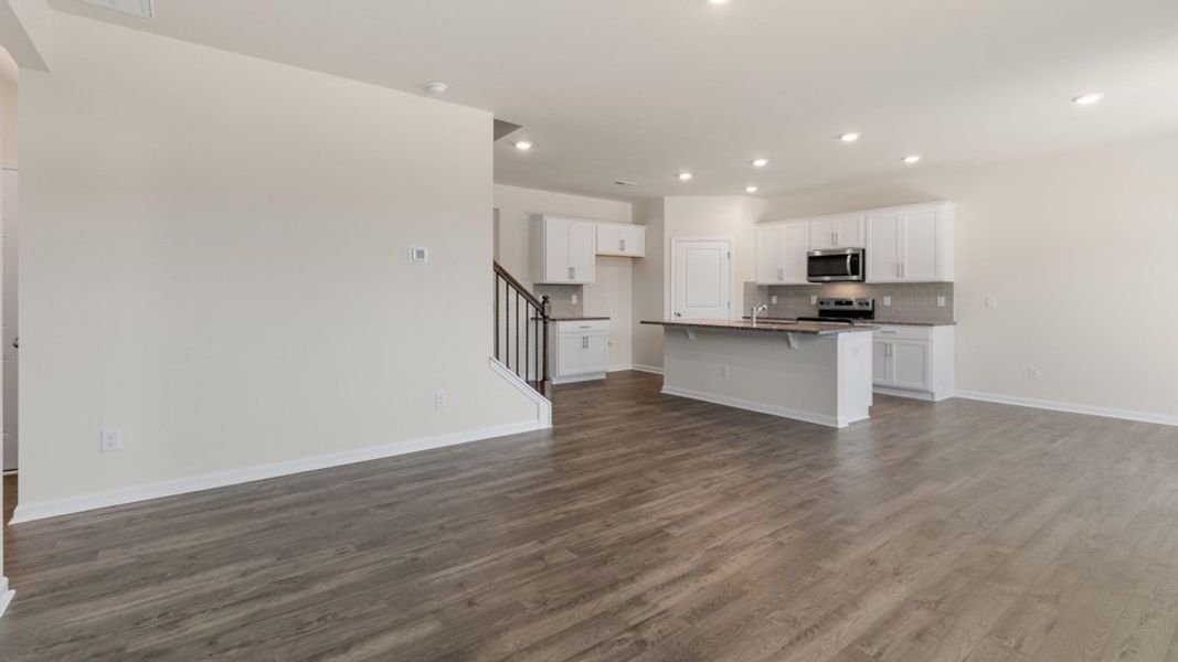Spacious, unfurnished interior of a new home in East Ridge, Ayden (Image 17). Spacious, unfurnished interior of a new home in East Ridge, Ayden (Image 17).