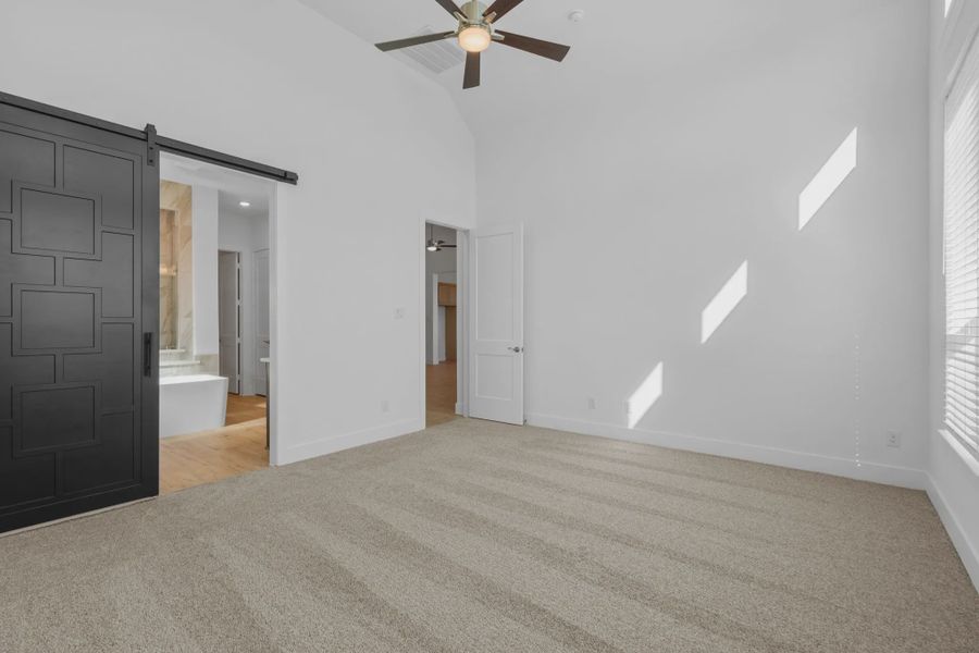 Representative unfurnished interior of a home built from the Rivercrest by Chesmar Homes in Fulshear Lakes, Fulshear (Image 89).