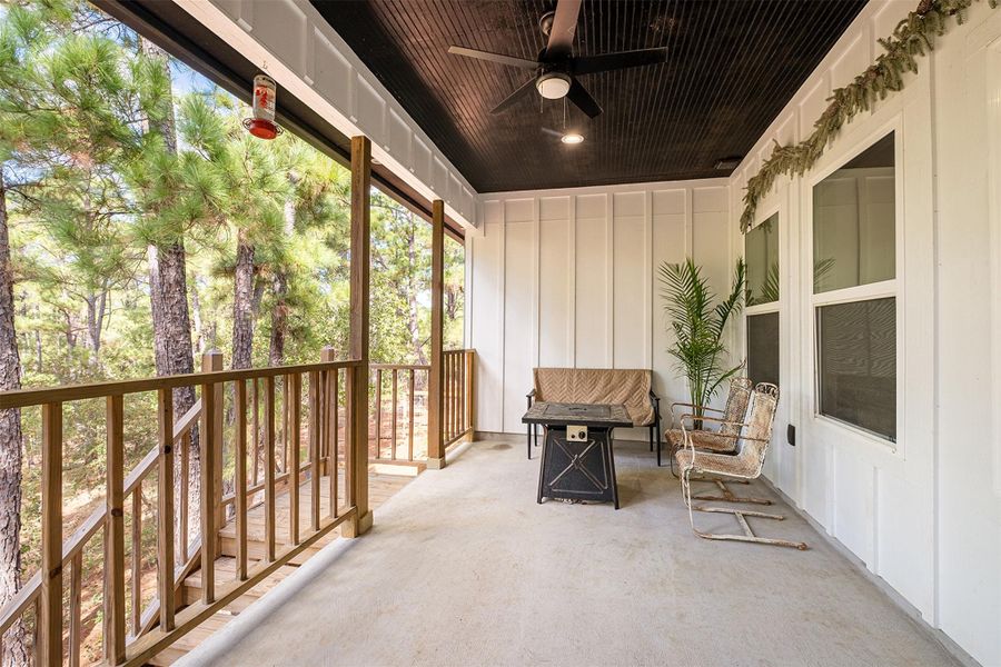 Exterior details and patio area of a home in , Bastrop (Image 4).