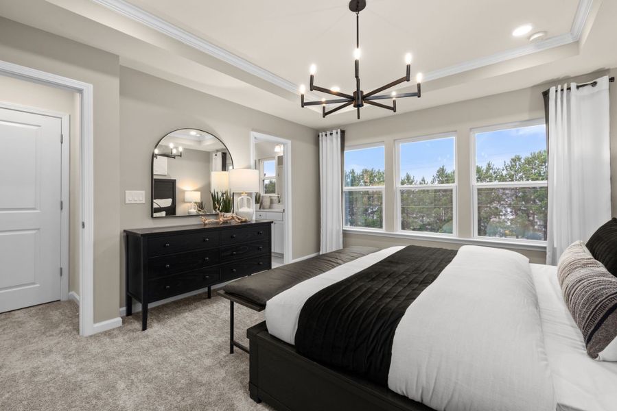 Representative furnished interior of a home built from the Nathan by Pulte Homes in Brio, Knightdale (Image 11). Representative furnished interior of a home built from the Nathan by Pulte Homes in Brio, Knightdale (Image 11).