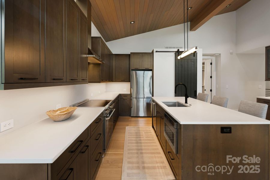 Furnished interior view inside a new home in , Sylva (Image 26).