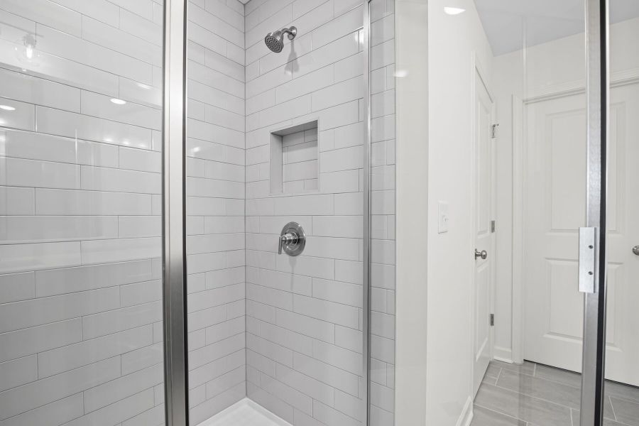 Close-up of interior finishes inside a home in The Village at River Green, Canton (Image 9).