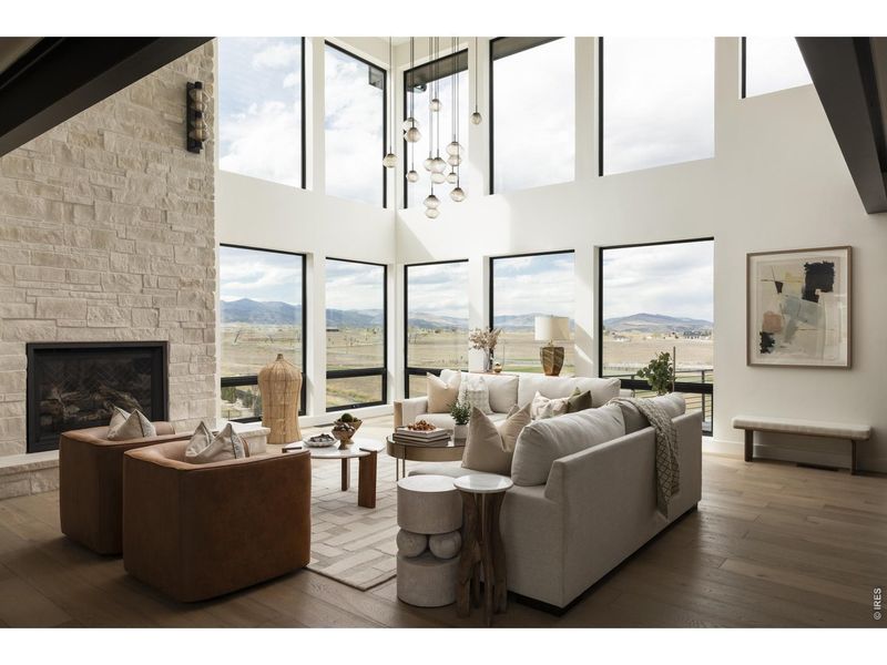 Furnished interior view inside a new home in , Berthoud (Image 17).