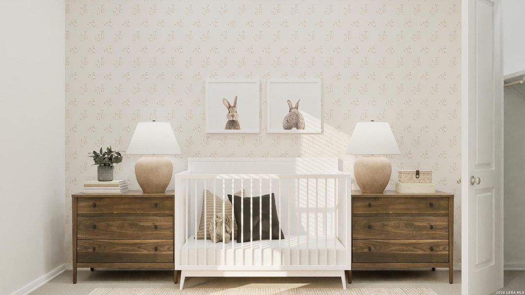 Furnished interior view inside a new home in Brookmill, San Antonio (Image 3). Furnished interior view inside a new home in Brookmill, San Antonio (Image 3).